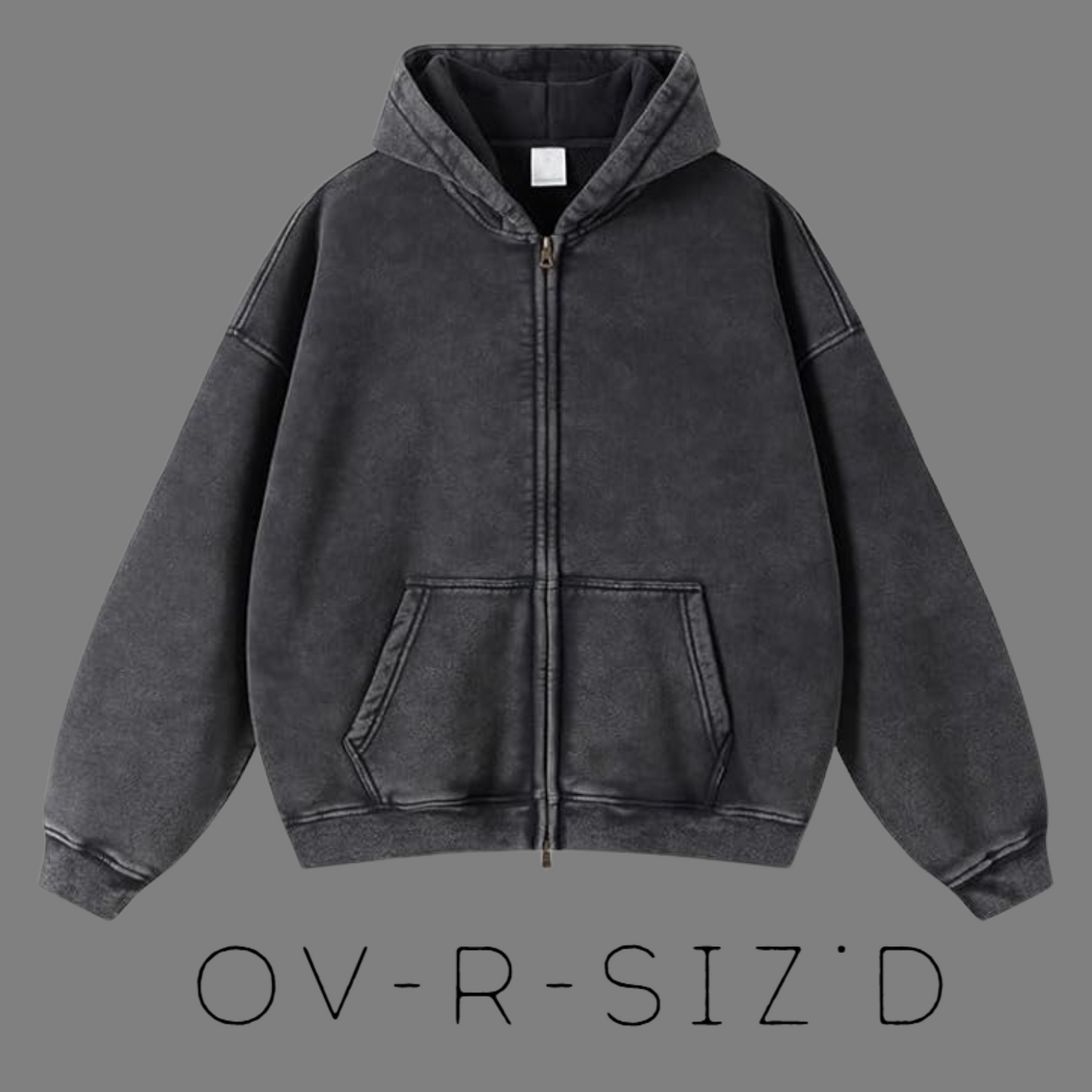 OVRSIZD® ACID WASH JACKET