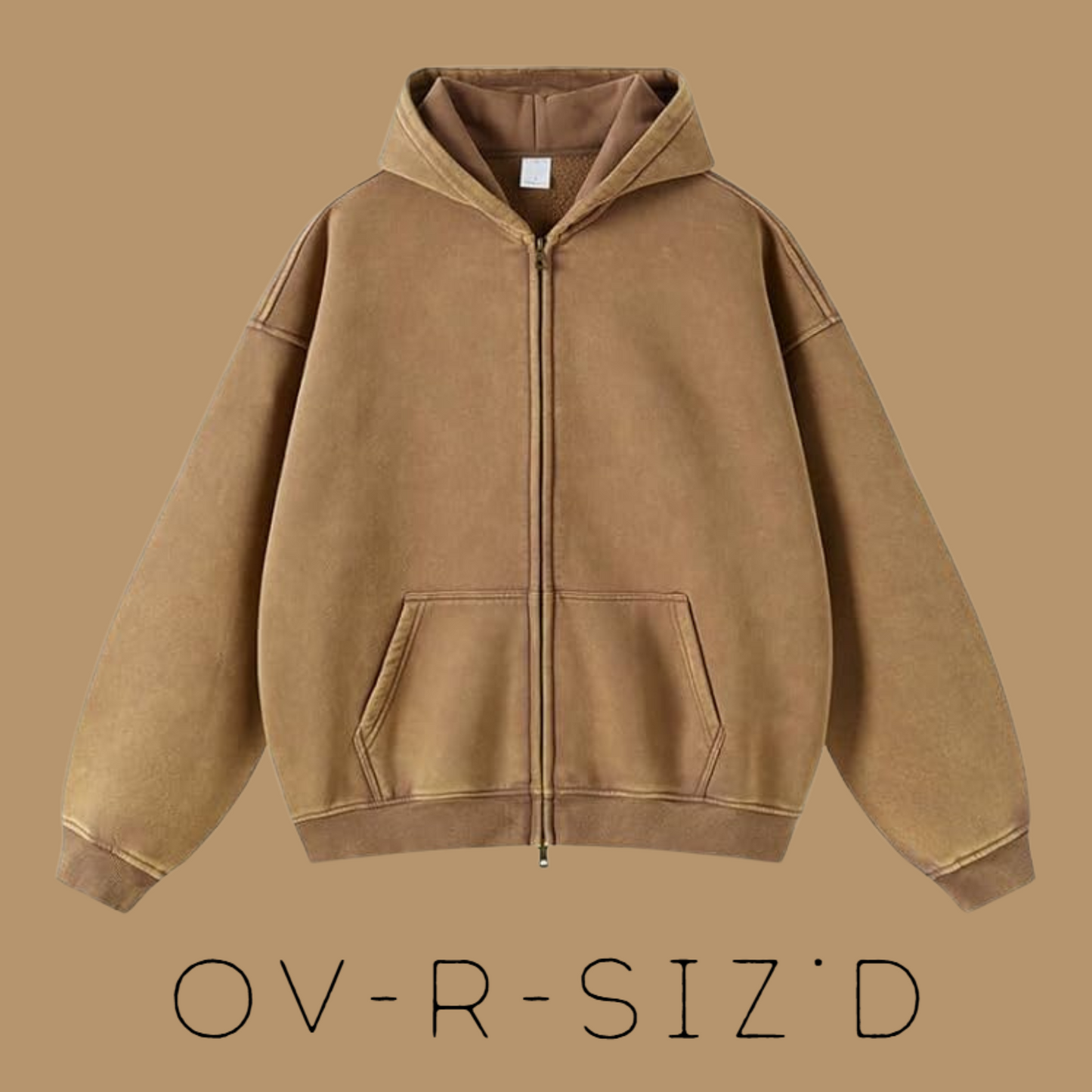 OVRSIZD® ACID WASH JACKET