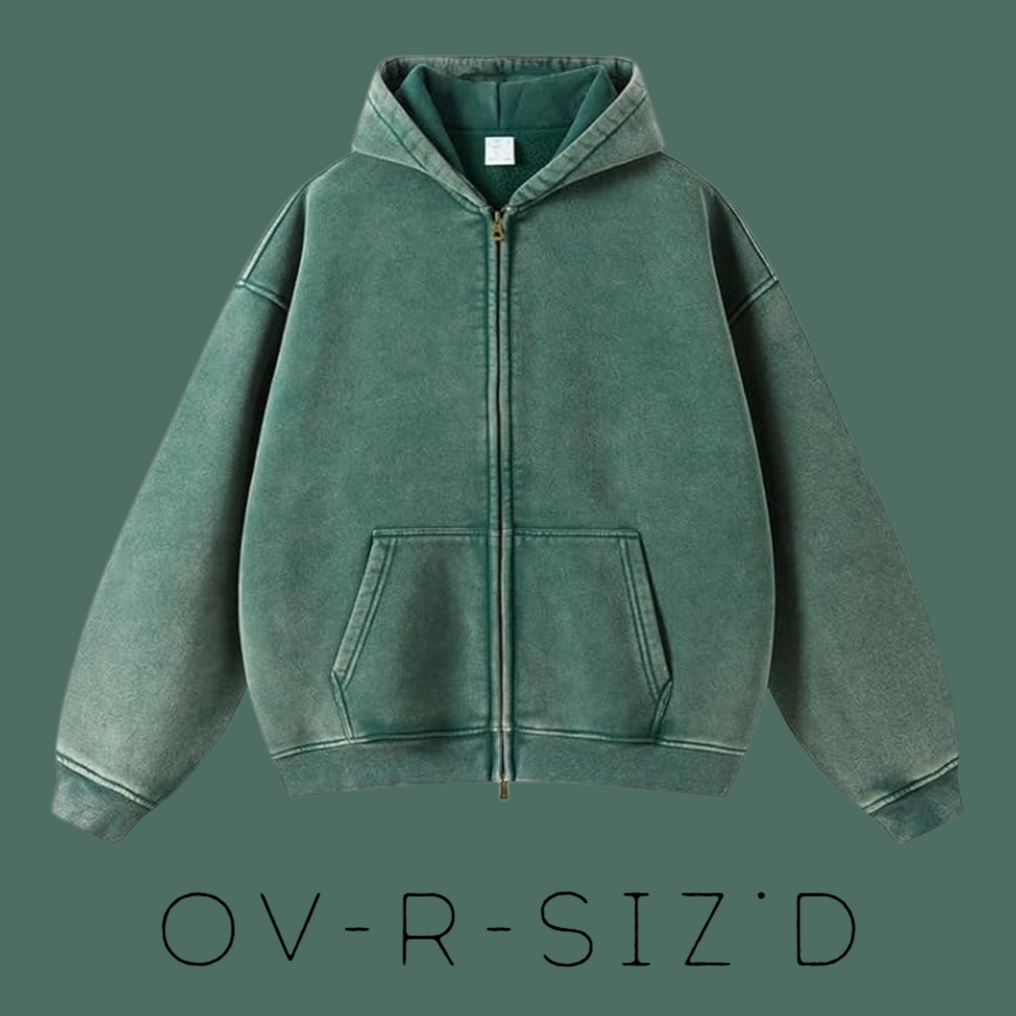 OVRSIZD® ACID WASH JACKET