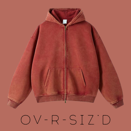 OVRSIZD® ACID WASH JACKET